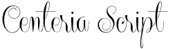 Centeria Script