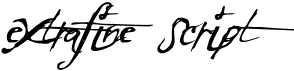 ExtraFine Script