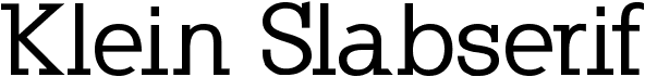 Klein Slabserif