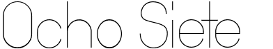 Ocho Siete