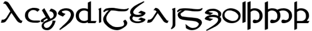 Tengwar 3+4+5