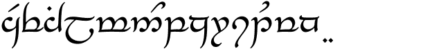 Tengwar Elesil