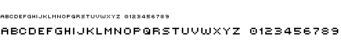 Victor's Pixel Font